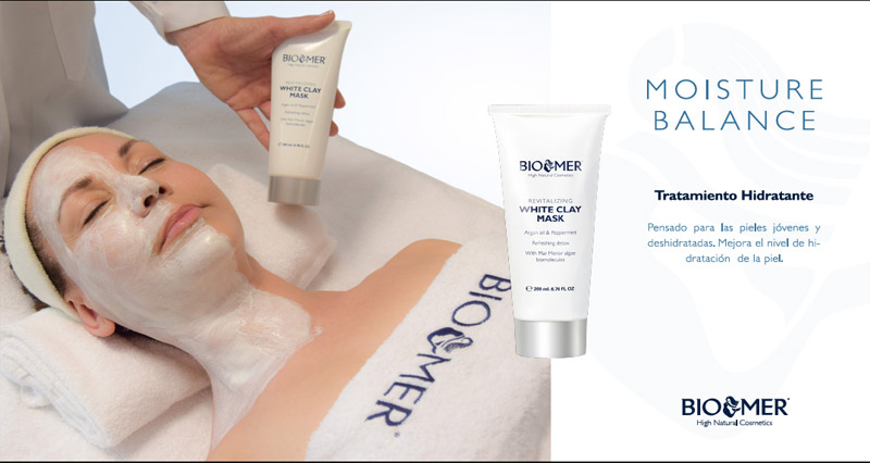 Tratamiento facial Moisture balance Skin Spa Alicante by BIOMER