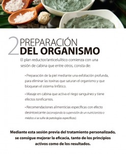 Preparación del organismo